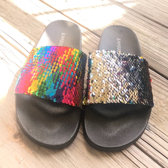 bamboo rainbow sandals